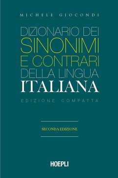 Cover Dizionario dei sinonimi e dei contrari della lingua italiana. Ediz. compatta