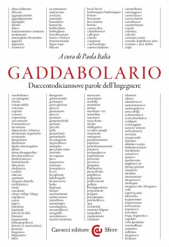 Cover Gaddabolario. Duecentodiciannove parole dell'ingegnere