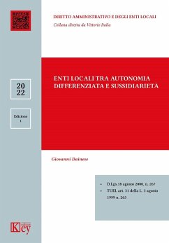 Enti locali tra autonomia differenziata e sussidiarietà - Dainese, Giovanni
