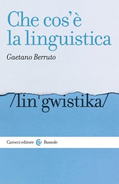 Cover Che cos'è la linguistica