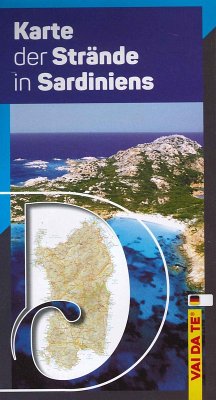 Cover Carta delle spiagge della Sardegna. Ediz. tedesca