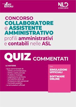 Concorso collaboratore e assistente amministrativo nelle Aziende Sanitarie Locali ASL. Quiz commentati
