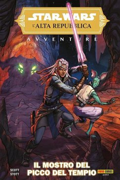 Cover Il mostro del picco del tempio. Avventure. L'Alta Repubblica. Star Wars