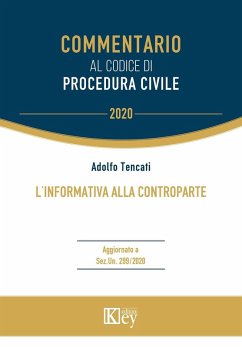 L' informativa alla controparte - Tencati, Adolfo