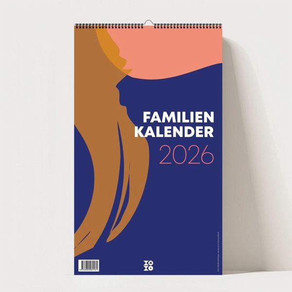 Der Familienkalender, Wandkalender, Familienplaner 2026 mit 5 Spalten Der Familienkalender, Wandkalender, Familienplaner 2026 mit 5 Spalten