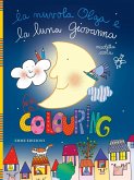 La nuvola Olga e la luna Giovanna. Colouring La nuvola Olga e la luna Giovanna. Colouring