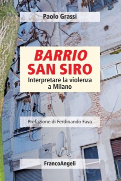 Cover Barrio San Siro. Interpretare la violenza a Milano