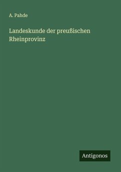 Cover Landeskunde der preußischen Rheinprovinz