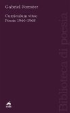 Curriculum vitae. Poesie 1960-1968. Testo catalano a fronte Curriculum vitae. Poesie 1960-1968. Testo catalano a fronte