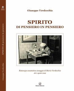 Cover Spirito di pensiero in pensiero. Rist. anast. omaggio di Mario Verdecchia