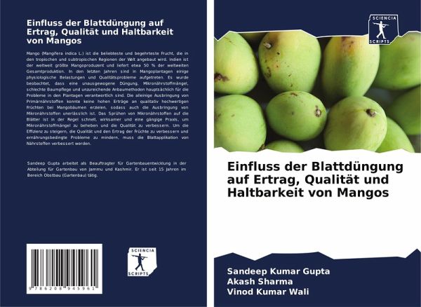 Einfluss der Blattdüngung auf Ertrag, Qualität und Haltbarkeit von Mangos