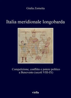 Cover Italia meridionale longobarda. Competizione, conflitto e potere politico a Benevento (secoli VIII-IX)