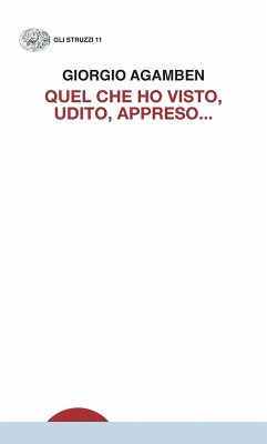 Cover Quel che ho visto, udito, appreso...