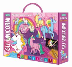 Cover Gli unicorni. Mega box arts & crafts