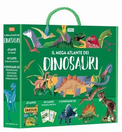Il mega atlante dei dinosauri Cover Il mega atlante dei dinosauri
