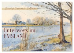 Cover Unterwegs im Emsland (Wandkalender 2026 DIN A4 quer), CALVENDO Monatskalender