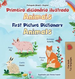 First Picture Dictionary - Animals (Portuguese Brazilian English Bilingual Children's Book) First Picture Dictionary - Animals (Portuguese Brazilian English Bilingual Children's Book)