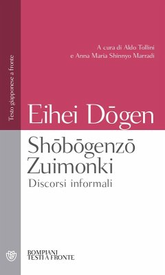 Cover Shobogenzo Zuimonki. Discorsi informali. Testo giapponese a fronte