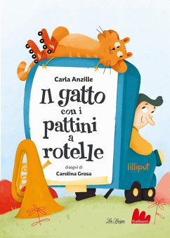 Cover Il gatto con i pattini a rotelle