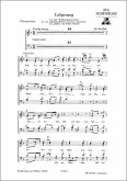 Johann Sebastian Bach Lobgesang (Fallt mit danken) Gemischter Chor und Orgel Chorpartitur