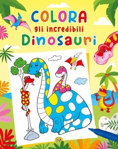 Cover Colora gli incredibili dinosauri
