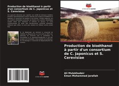 Cover Production de bioéthanol à partir d'un consortium de C. Japonicus et S. Cerevisiae