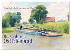 Cover Reise durch Ostfriesland (Wandkalender 2026 DIN A2 quer), CALVENDO Monatskalender