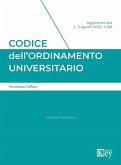 Codice dell'ordinamento universitario Codice dell'ordinamento universitario