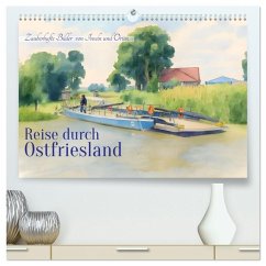 Cover Reise durch Ostfriesland (hochwertiger Premium Wandkalender 2026 DIN A2 quer), Kunstdruck in Hochglanz