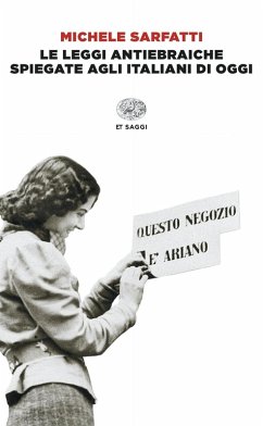 Cover Le leggi antiebraiche spiegate agli italiani di oggi