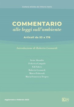 Commentario alle leggi sull'ambiente. Articoli da 53 a 176