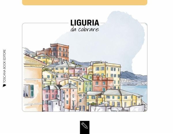 Liguria da colorare. Liguria coloring book Liguria da colorare. Liguria coloring book