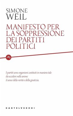 Cover Manifesto per la soppressione dei partiti politici