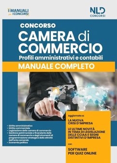 Cover Concorso Camera di Commercio. Manuale completo per profili amministrativi e contabili