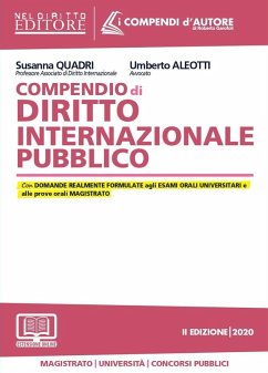 Compendio di diritto internazionale pubblico - Quadri, Susanna; Aleotti, Umberto