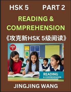 Cover Chinese HSK Level 5 Reading and Comprehension (Part 2)- Mock Test Series for HSK Level 5, A Guide to Self-learn and Pass Mandarin Chinese Test