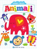 Animali. Grandi stickers. Con adesivi Animali. Grandi stickers. Con adesivi