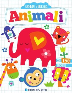 Cover Animali. Grandi stickers. Con adesivi
