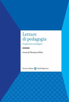 Cover Letture di pedagogia. Un percorso antologico