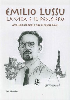 Cover Emilio Lussu. La vita e il pensiero. Antologia a fumetti