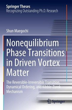 Cover Nonequilibrium Phase Transitions in Driven Vortex Matter