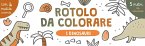 I dinosauri. Rotolo da colorare