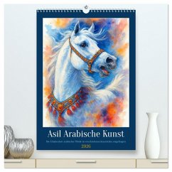 Cover Asil Arabische Kunst (hochwertiger Premium Wandkalender 2026 DIN A2 hoch), Kunstdruck in Hochglanz