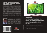 Stabilité environnementale des films minces organiques pour les applications OLED