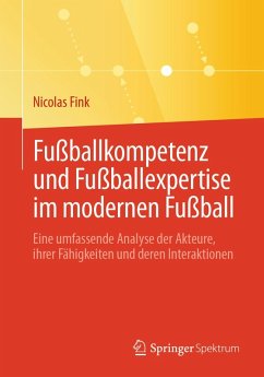 Cover Fußballkompetenz und Fußballexpertise im modernen Fußball (eBook, PDF)