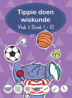 Cover Tippie doen wiskunde (Vlak 1 Boek 1-10) (eBook, ePUB)