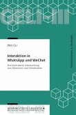 Interaktion in WhatsApp und WeChat (eBook, PDF) Interaktion in WhatsApp und WeChat (eBook, PDF)
