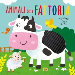 Cover Animali della fattoria. Silicone touch & feel