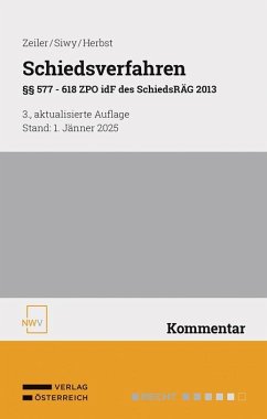 Cover Schiedsverfahren
