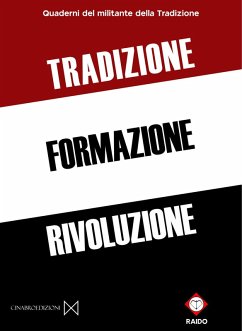 Cover Tradizione formazione rivoluzione. Quaderni del militante della Tradizione